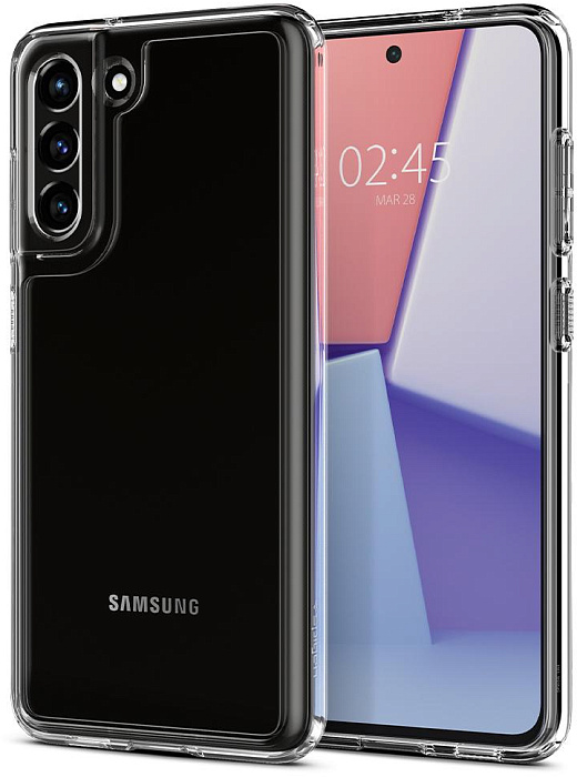 Купить Чехол Spigen Ultra Hybrid (ACS03051) для Samsung Galaxy S21 FE 5G (Clear)